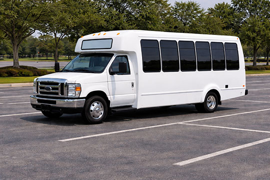 20-passenger minibus available for charter in Pleasanton, CA