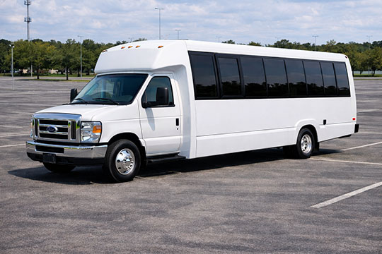 25-passenger minibus available for charter in Pleasanton, CA