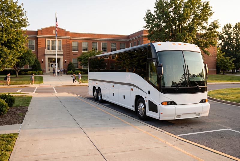 School Field Trip Bus Rentals in Pleasanton, CA